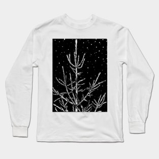 Line art  tree Long Sleeve T-Shirt